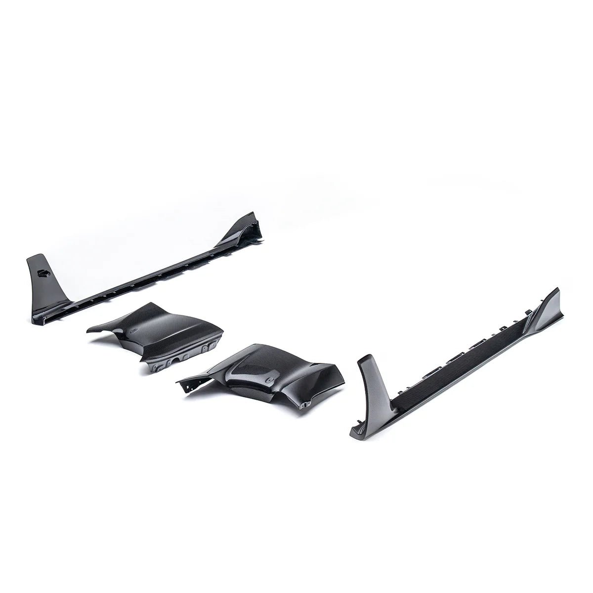 Adro A18A20-1402 TOYOTA GR SUPRA A90 MK5 CARBON FIBRE INTEGRATED FENDER PANEL SIDE SKIRTS V2 (2019+)