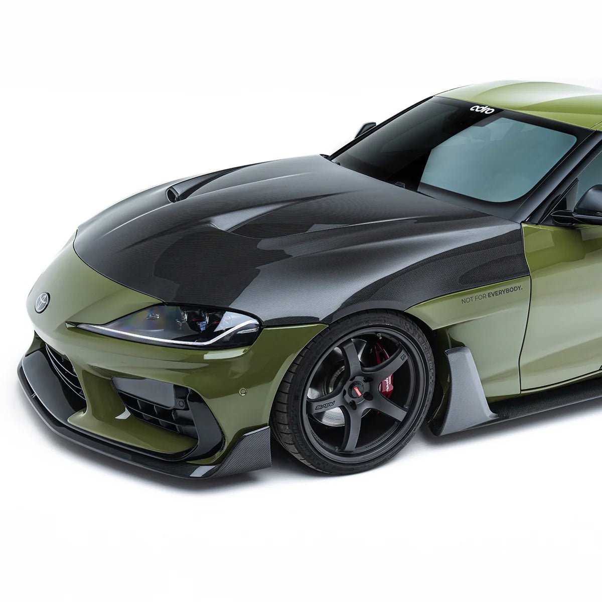 Adro A18A20-2401 TOYOTA GR SUPRA MK5 CARBON FIBRE FRONT BONNET HOOD (2019+)