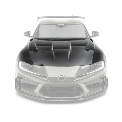 Adro A18A20-2401 TOYOTA GR SUPRA MK5 CARBON FIBRE FRONT BONNET HOOD (2019+)