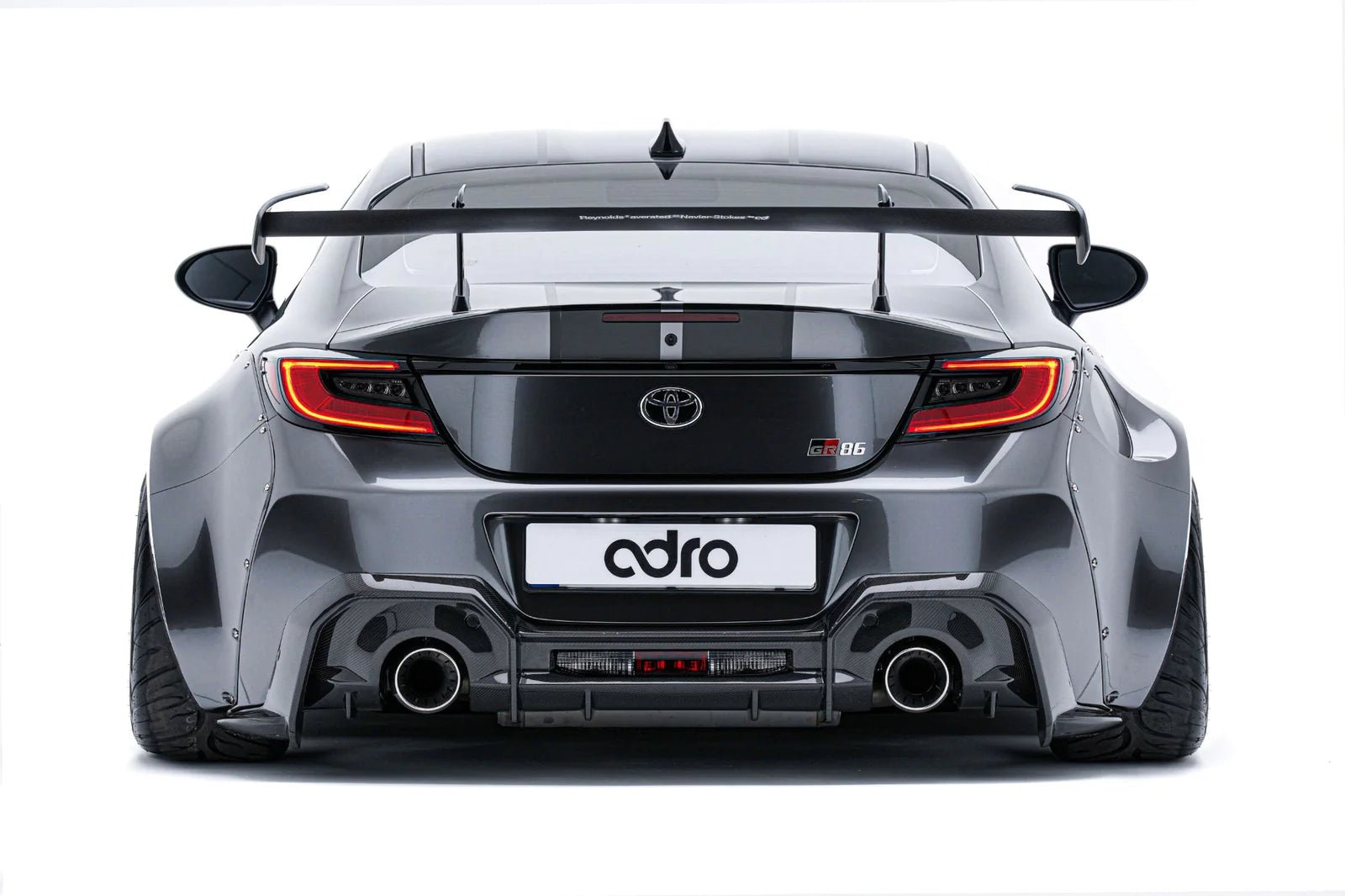 Adro A18A10-1301 TOYOTA GR86 & SUBARU BRZ PRE-PREG CARBON FIBRE REAR DIFFUSER (2022+)