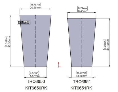 SuperPro TRC6651 Silverado-Sierra 1500 09-14 Steel Fixed FUCA