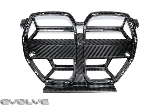 TRE Pre-Preg Carbon Fibre CSL Front Kidney Grille (With OR Without ACC) - BMW G80 | G81 M3 | G82 | G83 M4