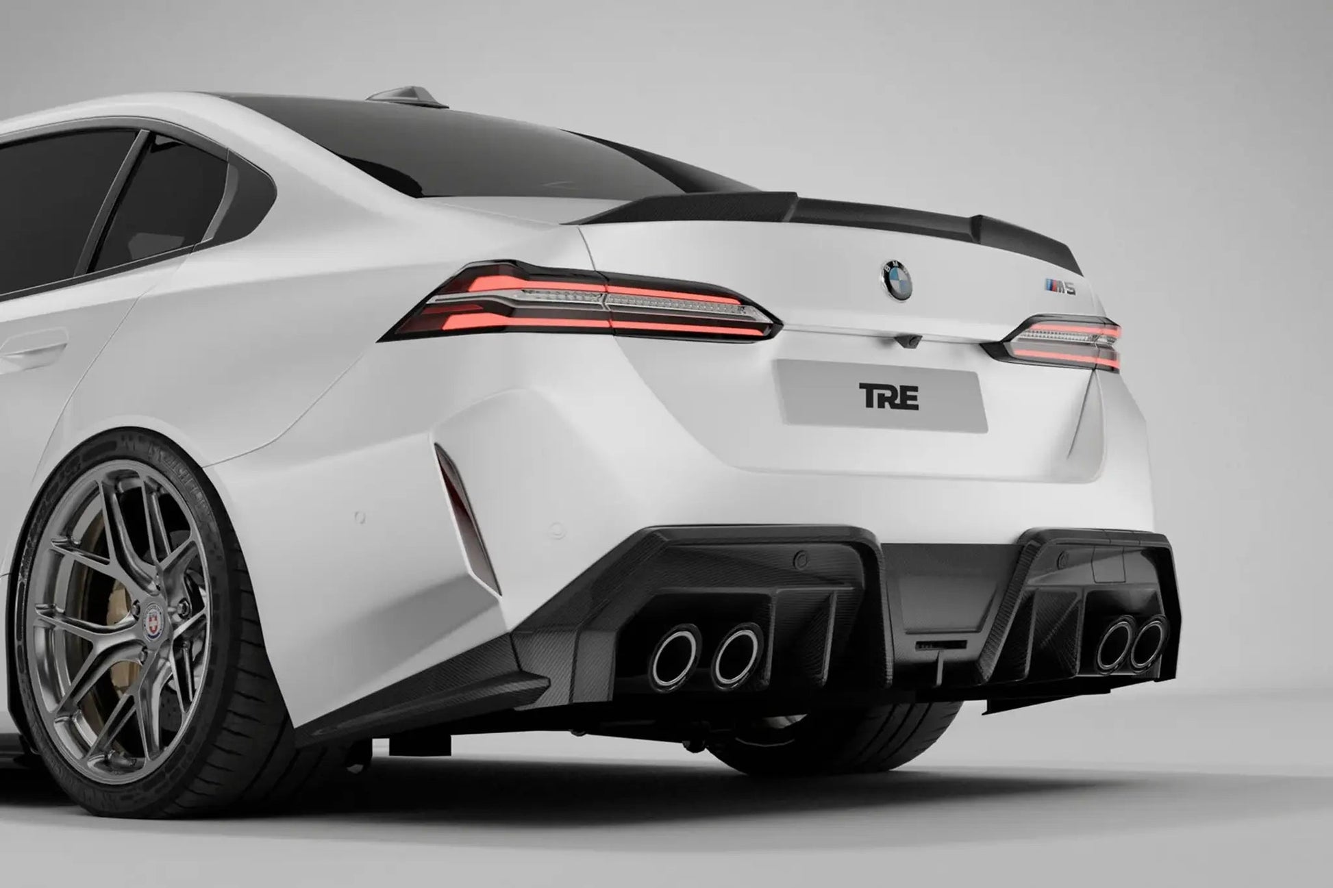 TRE TR-BG90PR1RS Pre-Preg Carbon Fibre PR-1 Rear Spoiler - BMW G90 M5 | G60 5 Series