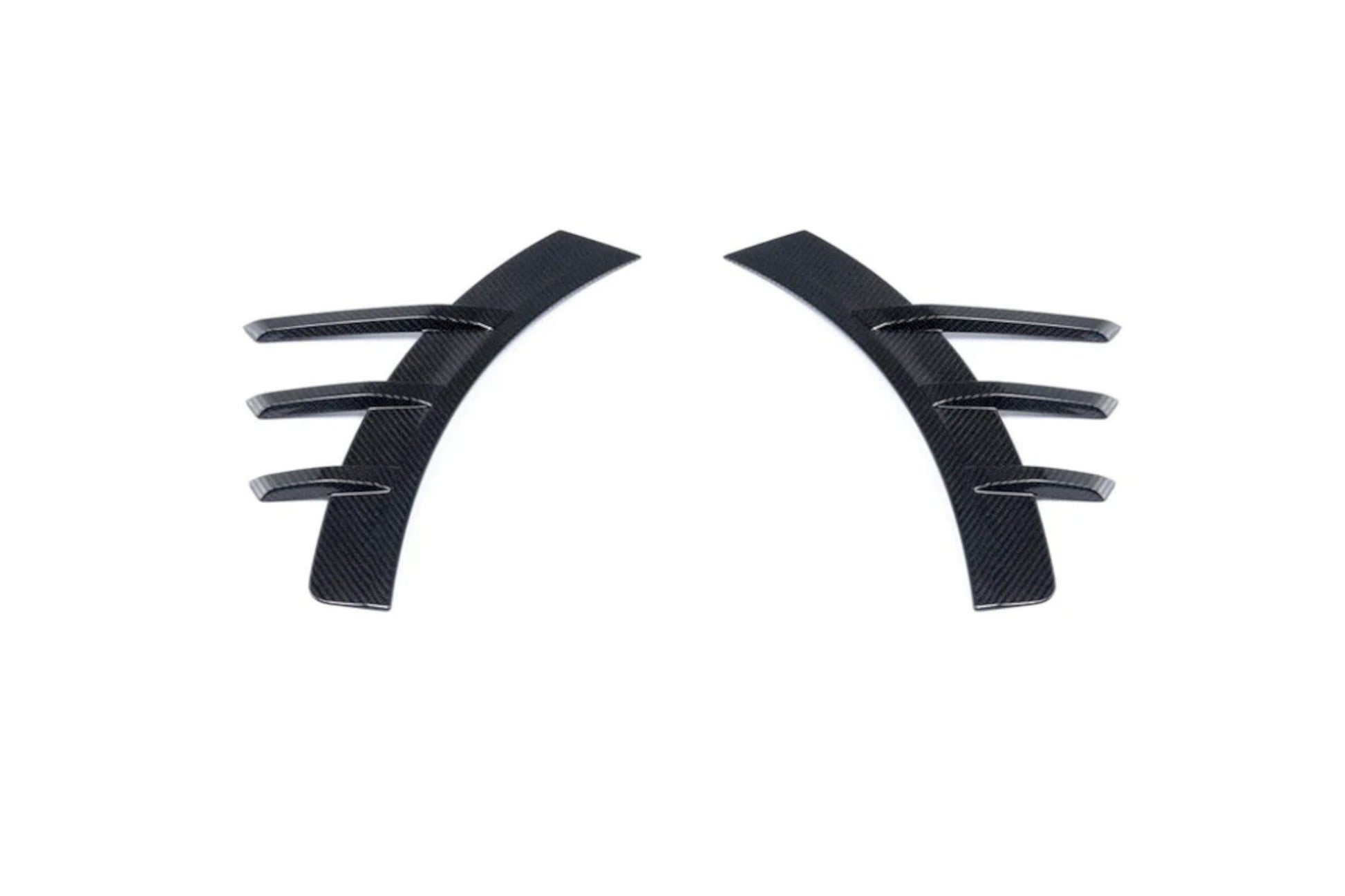 TRE TR-BG87RFTCF Pre-Preg Carbon Fibre Rear Side Fender Trim Spats - BMW G87 M2