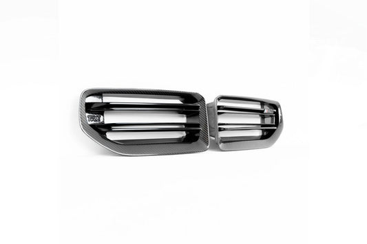 TRE TR-BG87TR1FGCF Pre-Preg Carbon Fibre TR87 Front Grilles - BMW G87 M2