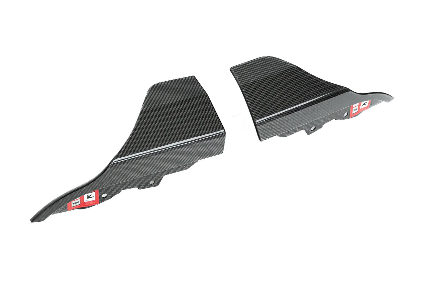 TRE TR-G87TR87RBW Pre-Preg Carbon Fibre TR87 Rear Bumper Winglets - BMW G87 M2