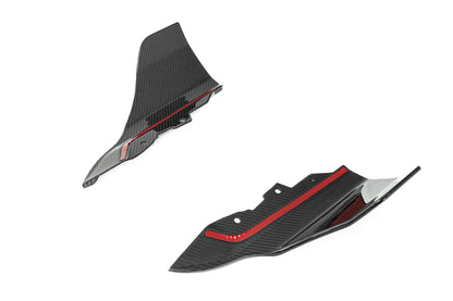 TRE TR-G87TR87RBW Pre-Preg Carbon Fibre TR87 Rear Bumper Winglets - BMW G87 M2
