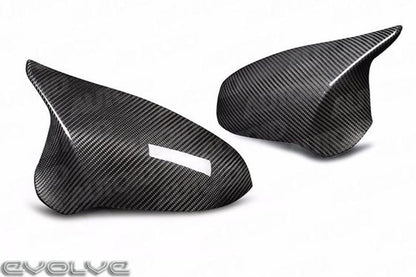 TRE TR-BF8XMCROECF Pre-Preg Carbon Fibre Wing Mirror Covers - BMW F87 M2 Competition | F80 M3 | F82 | F83 M4