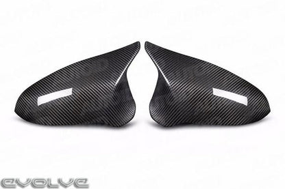 TRE TR-BF8XMCROECF Pre-Preg Carbon Fibre Wing Mirror Covers - BMW F87 M2 Competition | F80 M3 | F82 | F83 M4