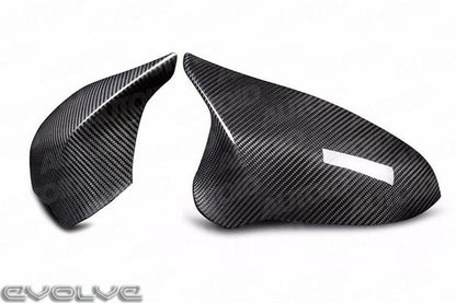 TRE TR-BF8XMCROECF Pre-Preg Carbon Fibre Wing Mirror Covers - BMW F87 M2 Competition | F80 M3 | F82 | F83 M4