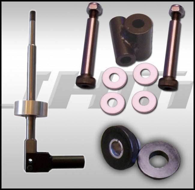 JHM JHM-PKG-B5A4E Trio Package - Solid Shifter-Linkage and Bushing for 1998-1999-B5 A4-Passat-Early (REQUIRES Late Shifter Base)