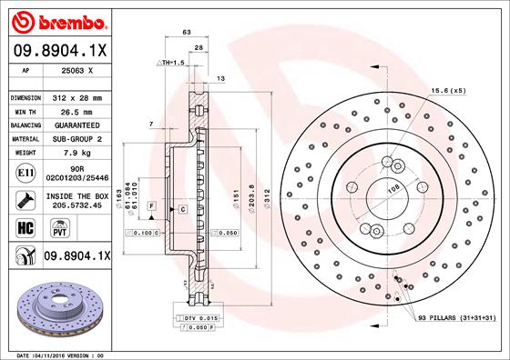4 RIDE AB18-3292 Disc Brake Caliper Repair Kit