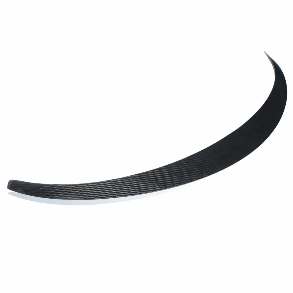UNPLUGGED PERFORMANCE UP-MY-325-5.1 HIGH EFFICIENCY TRUNK SPOILER, AUTOCLAVED DRY CARBON, SATIN XPEL STEALTH FOR TESLA MODEL Y