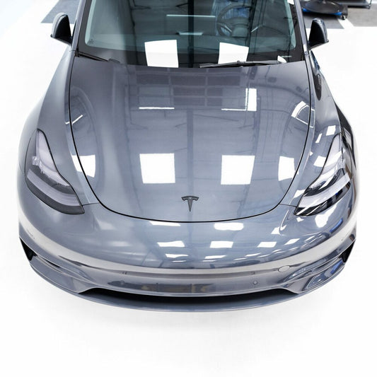 UNPLUGGED PERFORMANCE UP-MY-328-4.1 ASCENSION FRONT FASCIA SYSTEM (FRONT BUMPER), WITH SENSOR HOLES, PAINTED MIDNIGHT SILVER PMNG