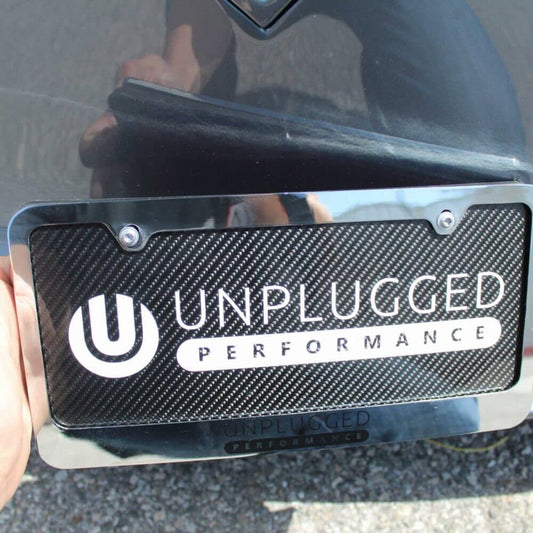 UNPLUGGED PERFORMANCE UP-MY-329-1.1 MAGNETIC LICENSE PLATE HOLDER FOR TESLA MODEL Y