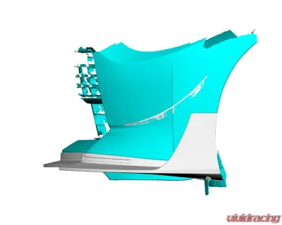 Vivid Racing VR-400Z-602 VR Aero Carbon Fiber Front Bumper Canards Nissan Z 2023+