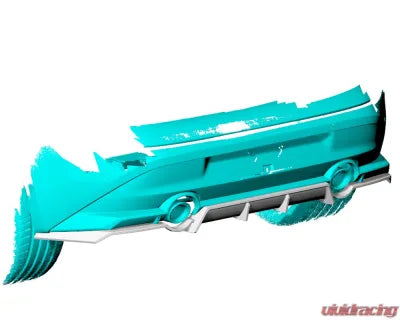 Vivid Racing VR-400Z-610 VR Aero Carbon Fiber Rear Bumper Diffuser Nissan Z 2023+