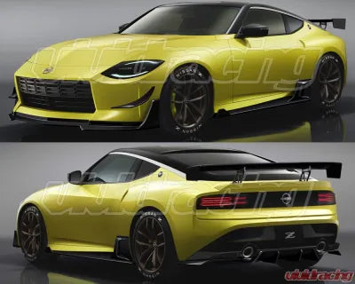 Vivid Racing VR-400Z-600 VR Aero Carbon Fiber Front Bumper Lip Spoiler Nissan Z 2023+