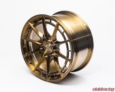 Vivid Racing VR-D03R-1895-45-5120-BRSG VR Forged D03-R Wheel Brushed Gold 18x9.5 +45mm 5x120