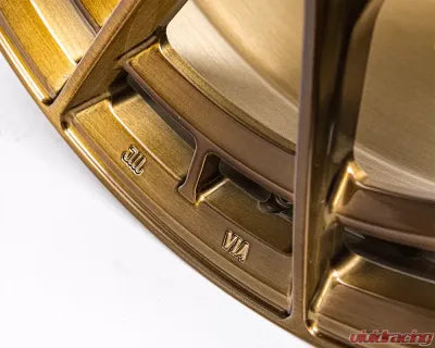 Vivid Racing VR-D03R-1895-45-5120-BRSG VR Forged D03-R Wheel Brushed Gold 18x9.5 +45mm 5x120