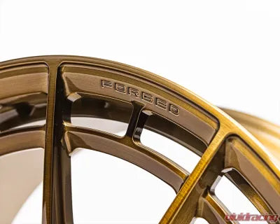 Vivid Racing VR-D03R-1895-45-5120-BRSG VR Forged D03-R Wheel Brushed Gold 18x9.5 +45mm 5x120