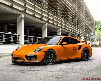 Vivid Racing VRF-D04-991TCLK-MBLK VR Forged D04 Wheel Set Porsche 991 Turbo 20x9.0 20x12 Centerlock Matte Black