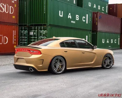 Vivid Racing VR-D10-2090-20-5115-HBLK VR Forged D10 Wheel Hyper Black 20x9.0 +20mm 5x115