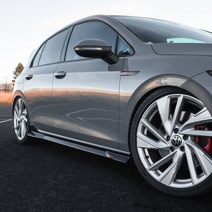 Zaero ZA-GOLF-8-SW VW GOLF MK8 & MK8.5 EVO-1 GLOSS BLACK SIDE SKIRTS