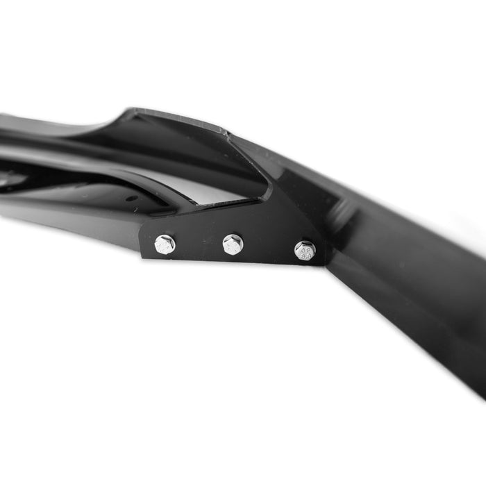 Zaero ZA-GOLF-8-CS-FS VW GOLF GTI CLUBSPORT MK8 EVO-1 GLOSS BLACK FRONT SPLITTER