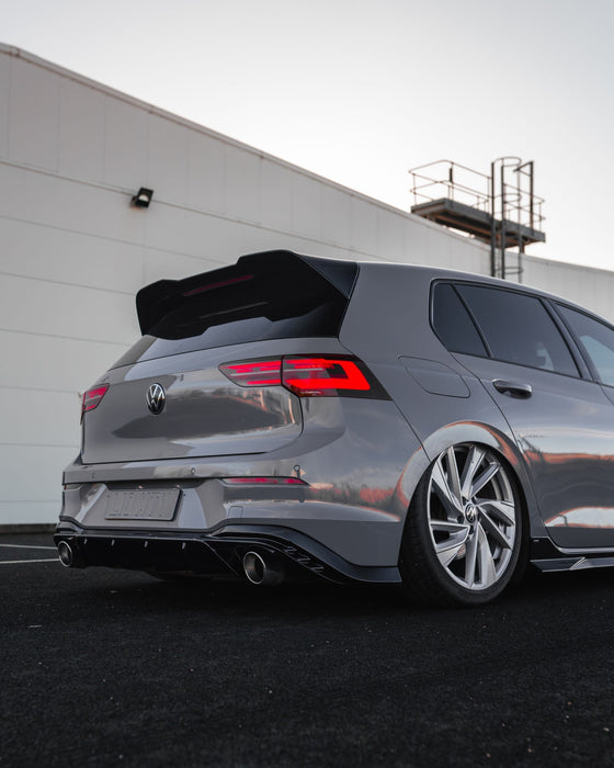 Zaero ZA-GOLF-8-TL VW GOLF R-LINE / GTI / R / GTD / GTE MK8 & MK8.5 EVO-1 GLOSS BLACK REAR SPOILER