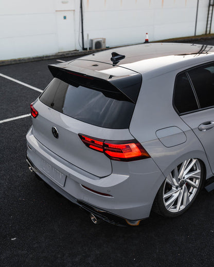Zaero ZA-GOLF-8-TL VW GOLF R-LINE / GTI / R / GTD / GTE MK8 & MK8.5 EVO-1 GLOSS BLACK REAR SPOILER