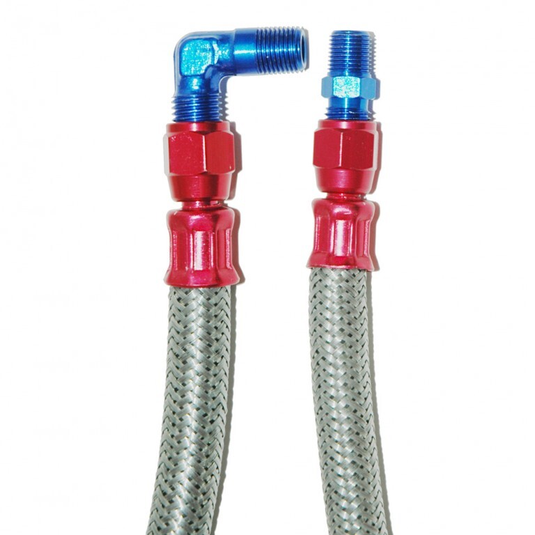 Turbozentrum 249048 Wastegate Luftdruck Steuerleitung mit rot-blauen Anschlussen