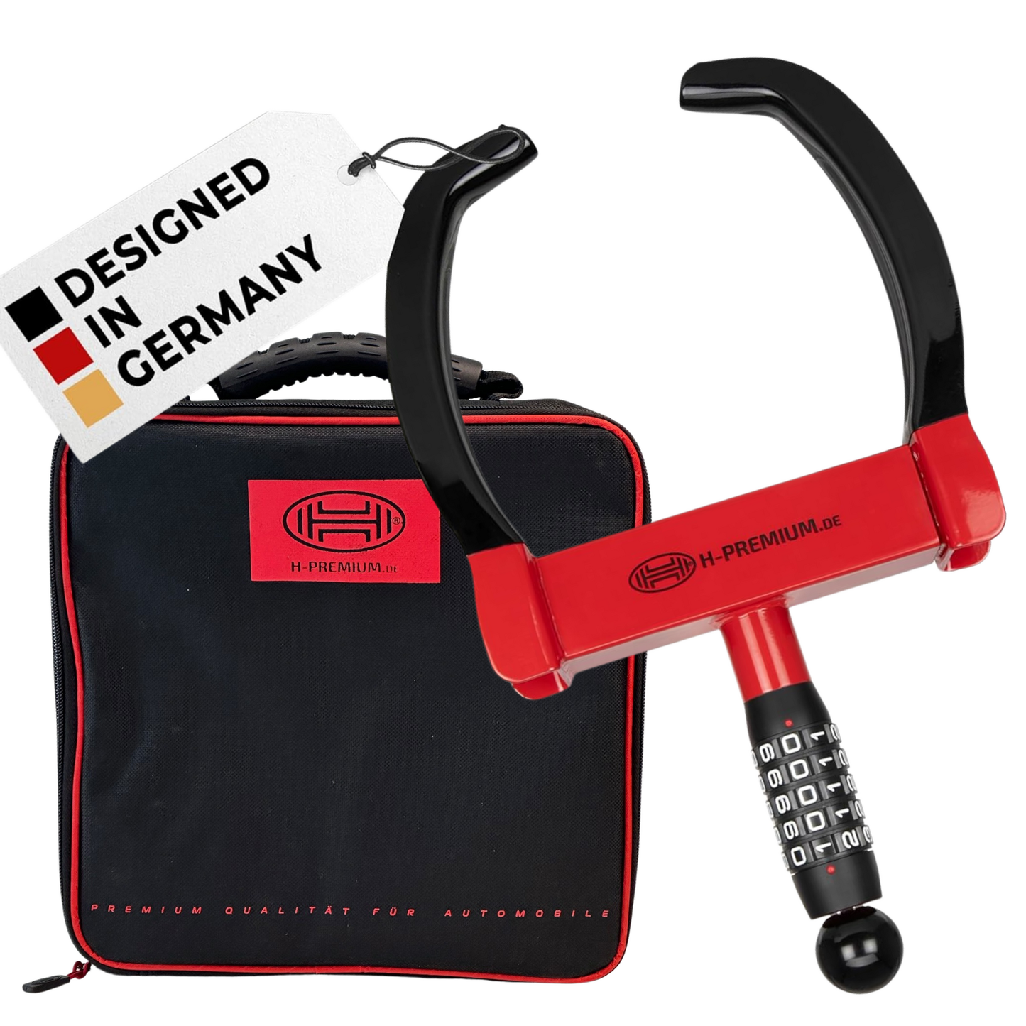 Heyner 850500 Wheel Clamp Lock Coded