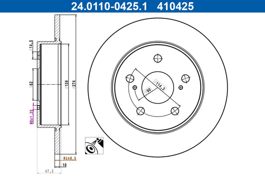 QUICK BRAKE QB109-1783 Disc Brake Pad Accessory Kit