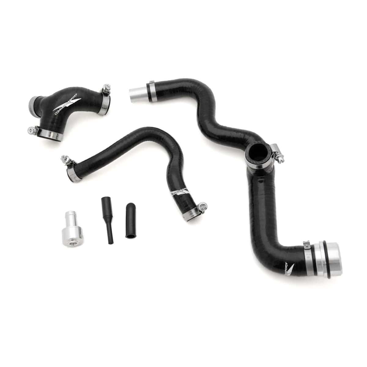 034Motorsport Breather Hose Kit, Late-AMB Audi A4 1.8T, Reinforced Silicone - ML Performance