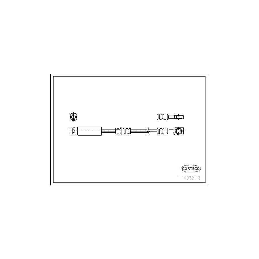 Corteco 19032113 Brake Hose | ML Performance UK