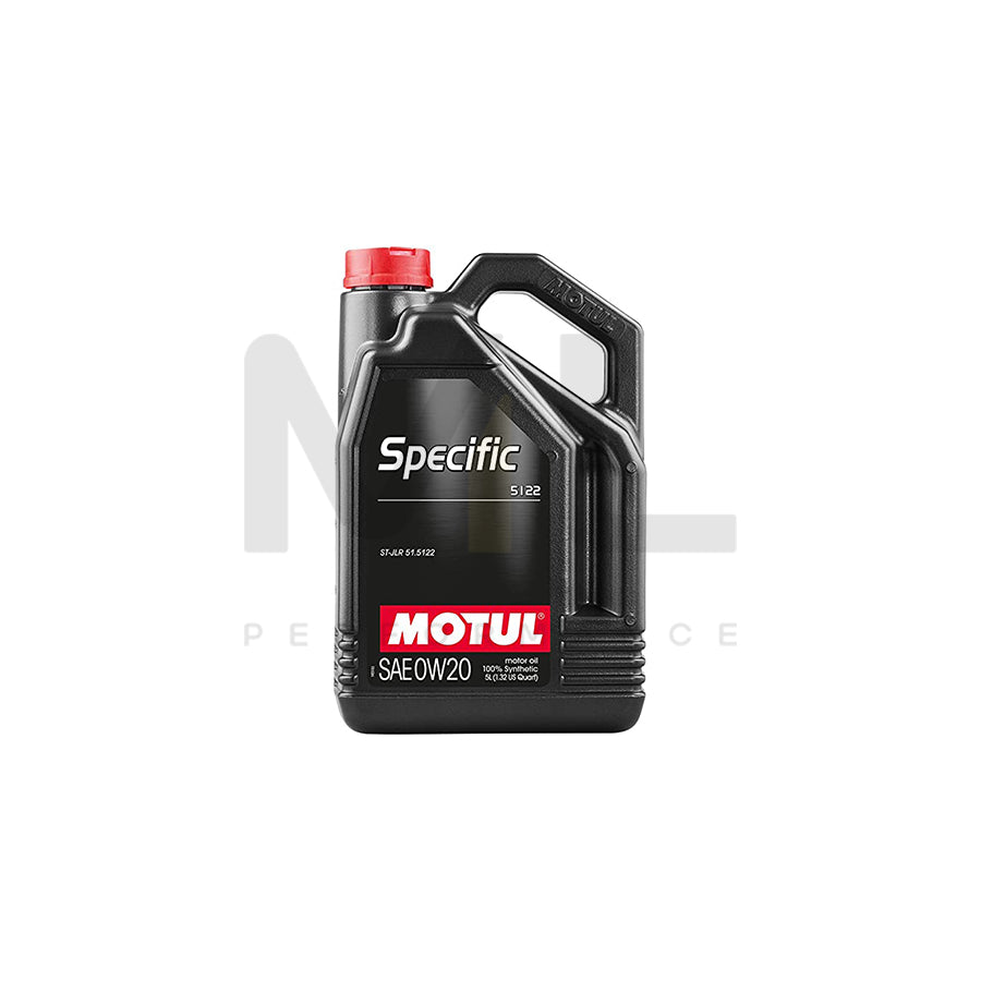 Motul Specific Jaguar Land Rover 5122 0w-20 Fully Synthetic Car Engine Oil 5l | Engine Oil | ML Car Parts UK | ML Performance