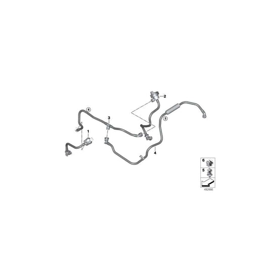 Genuine BMW 13908482821 G15 G30 G14 Fuel Tank Breather Line (Inc. 750iX, 750LiX & M850iX) | ML Performance UK Car Parts