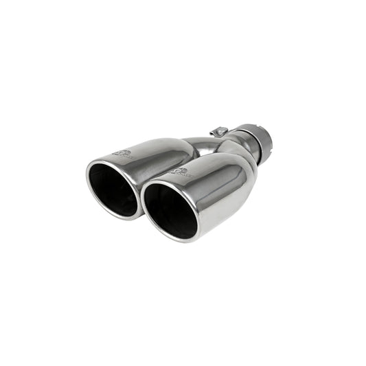  aFe 49T25374-P12 2-1/2 IN Inlet x 3-1/2 IN Outlet X 12 IN L Universal Exhaust Tip  | ML Performance UK Car Parts