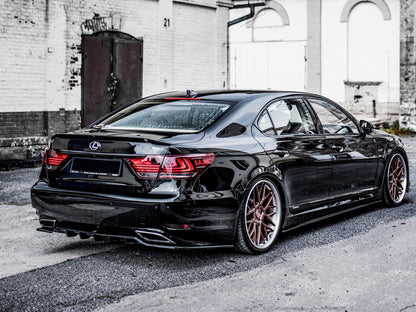 Maxton Design Lexus LS MK4 Facelift Central Rear Splitter (without Vertical Bars)