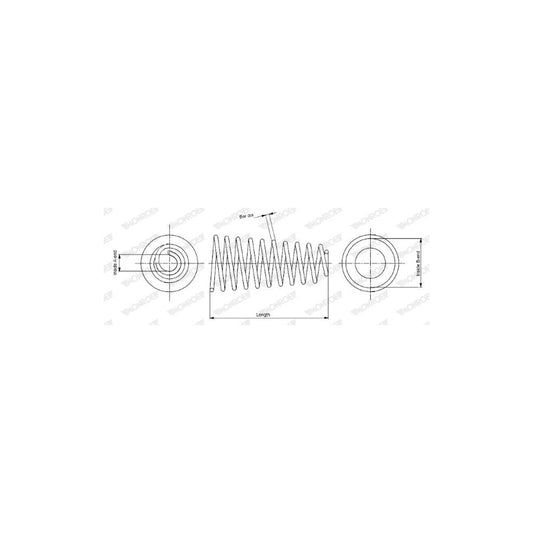 Monroe SP3533 Coil Spring