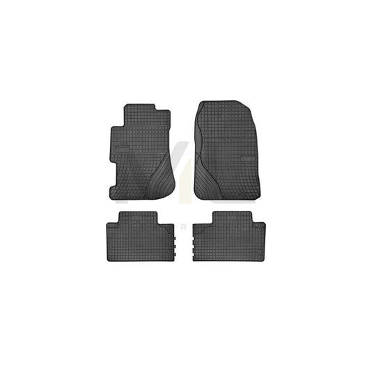 FROGUM Tailored 547204 Floor mat set for HONDA Civic VII Coupe (EM2) Elastomer, Front and Rear, Quantity: 4, Black | ML Performance Car Parts