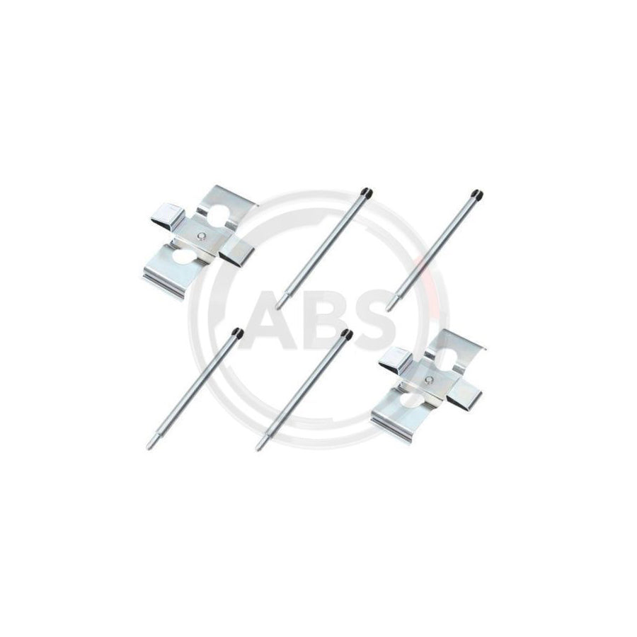 A.B.S. 1611Q Accessory Kit, Disc Brake Pads Suitable For Mercedes-Benz S-Class Saloon (W140)