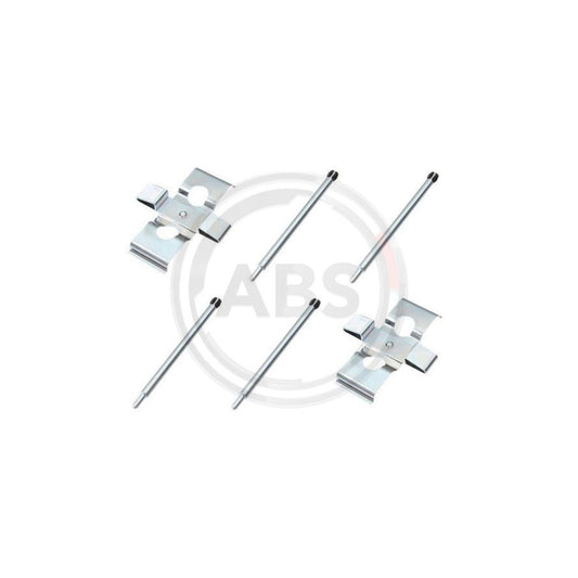 A.B.S. 1611Q Accessory Kit, Disc Brake Pads Suitable For Mercedes-Benz S-Class Saloon (W140)