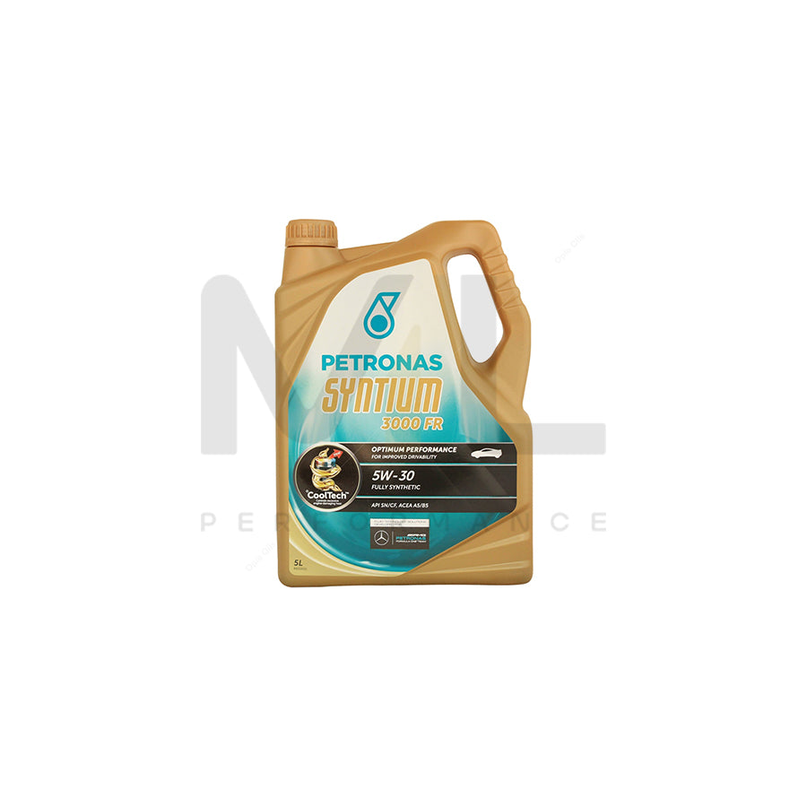 PETRONAS Syntium 3000 FR 5W-30 Fully Synthetic Car Engine Oil 5l | Engine Oil | ML Car Parts UK | ML Performance