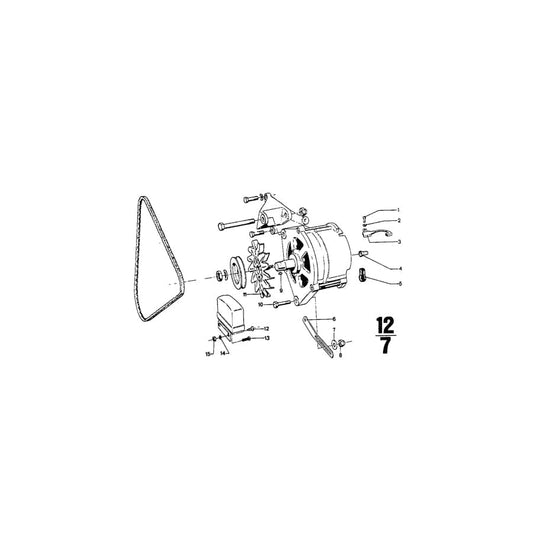 Genuine BMW 07119951430 Woodruff Key 3X3,7 (Inc. 2800, 3.0SBav & 2.5CS) | ML Performance UK Car Parts