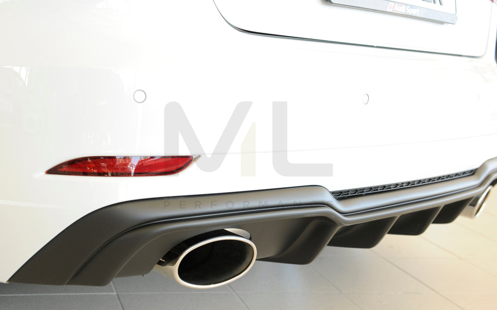 Rieger 00056823 Audi 8V Rear Diffuser (A3 & S3) 4 | ML Performance UK Car Parts