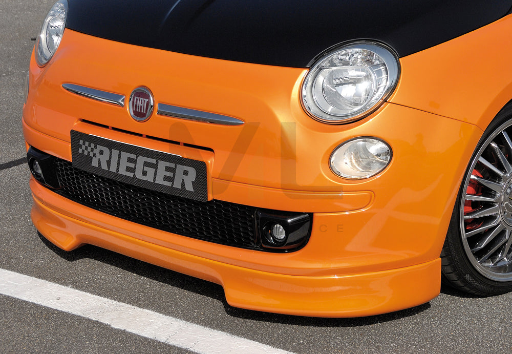 Rieger 00056060 Fiat 500 (312) Front Splitter 1 | ML Performance UK Car Parts