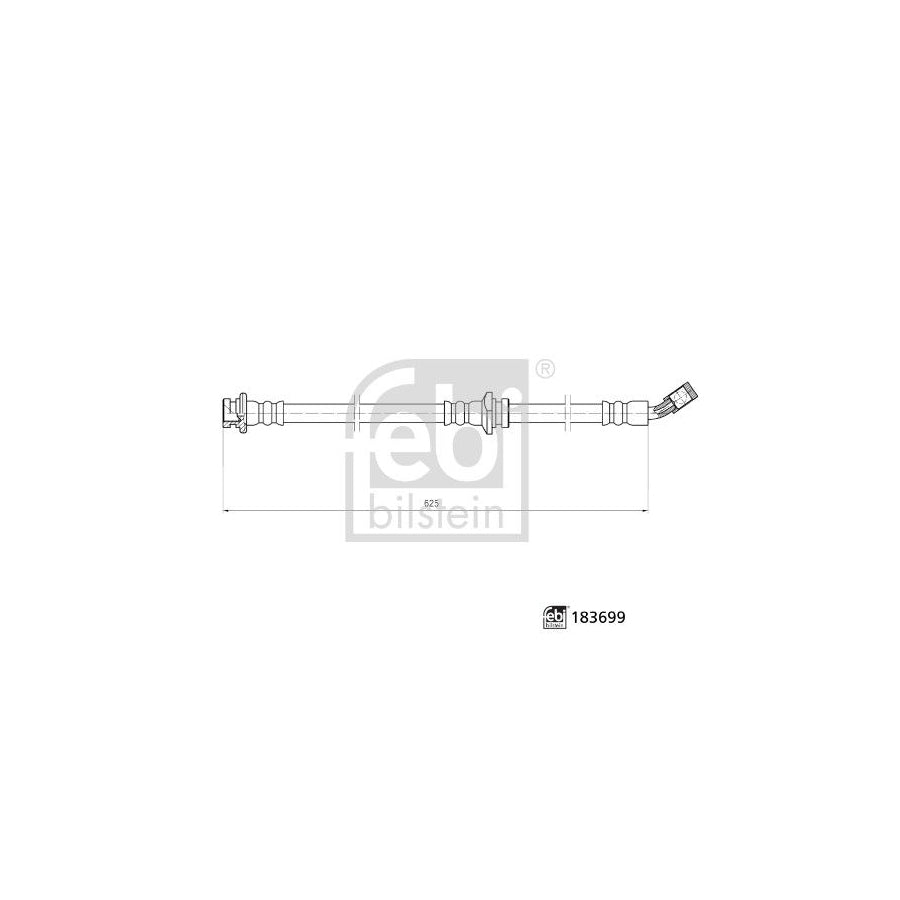 Febi Bilstein 183699 Brake Hose