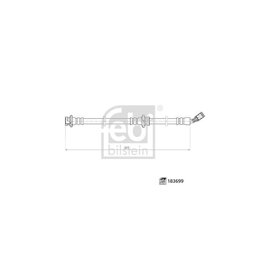 Febi Bilstein 183699 Brake Hose